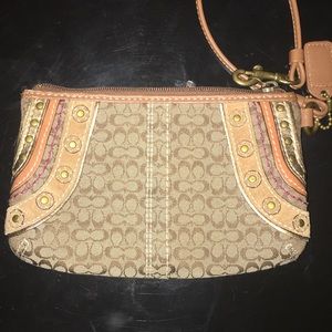Coach wristlet